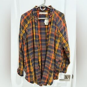 Free people - We the free button up